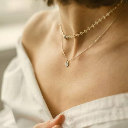 Heart Necklace with Chain