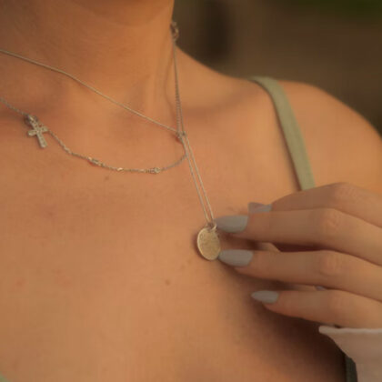Customised Name Circle Necklace