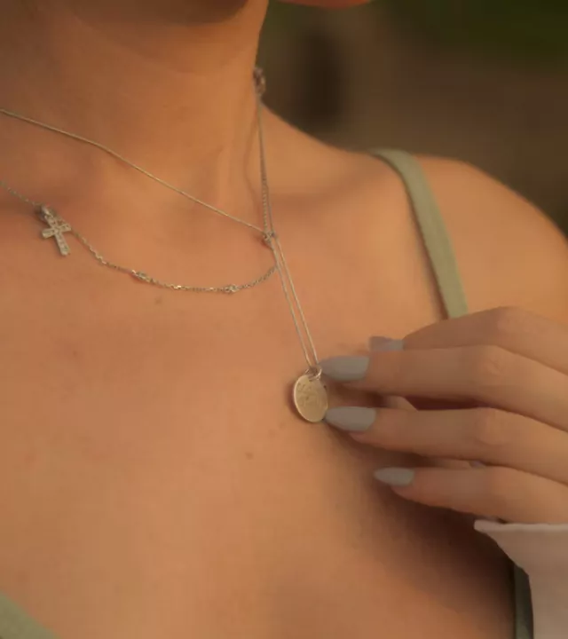 Customised Name Circle Necklace