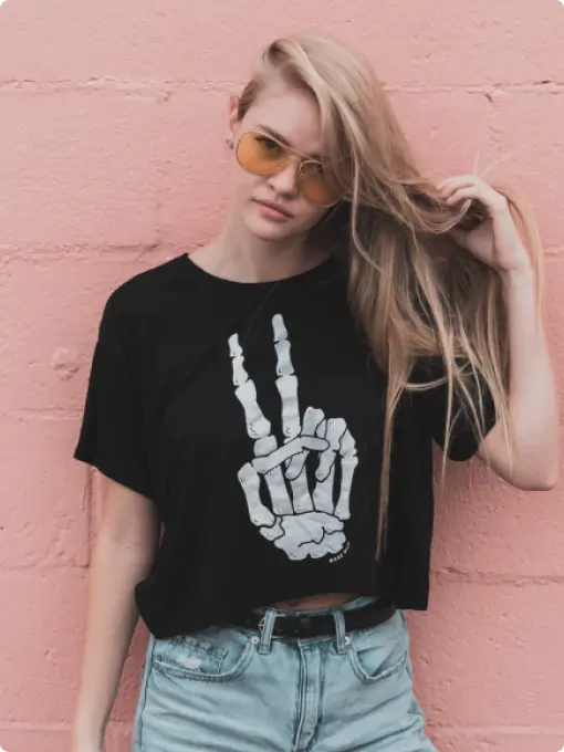 Skeleton Hand Clothes