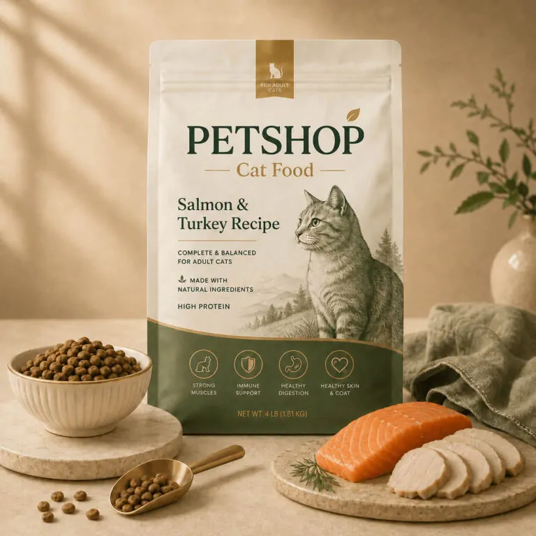 Salmon & Turkey Cat Food