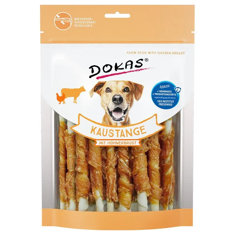 Dokas Chicken-Wrapped Rawhide Chews