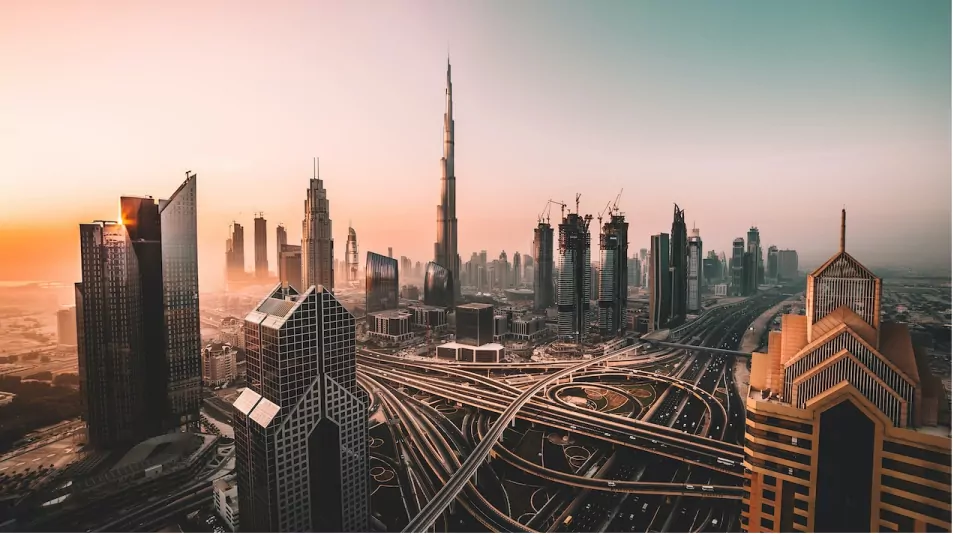 Modern city